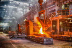 Diferença entre metal forjado e fundido